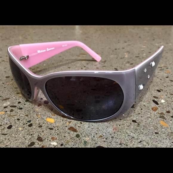 European Designer Wrap Blush Pink Sunglasses - Picture 1 of 10